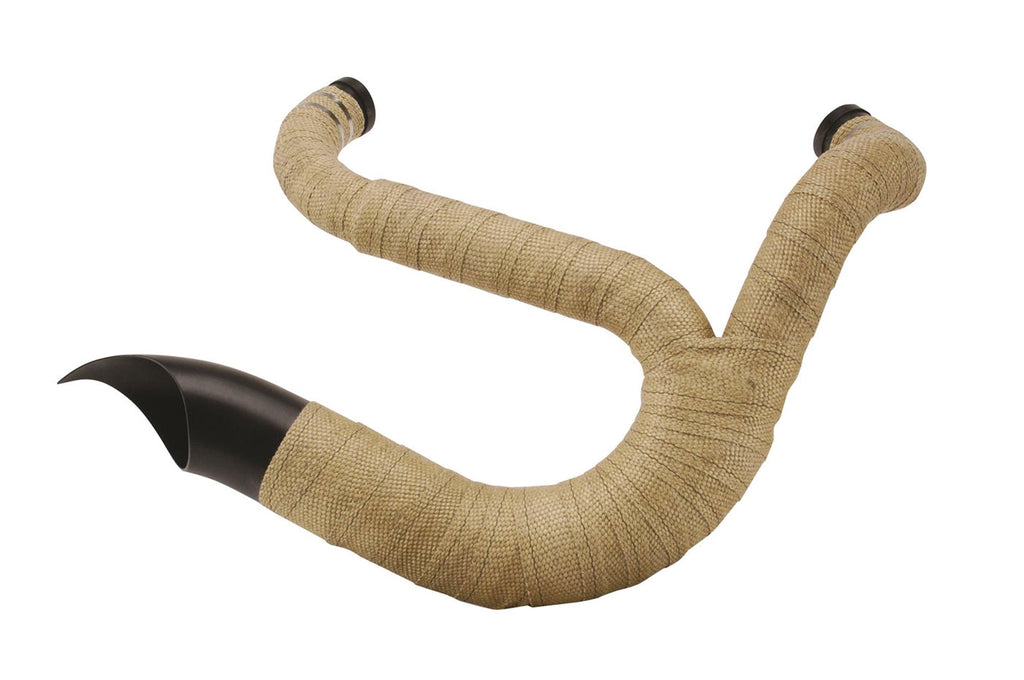 DEI Motorcycle Exhaust Wrap Kit Tan/Aluminum (010401)