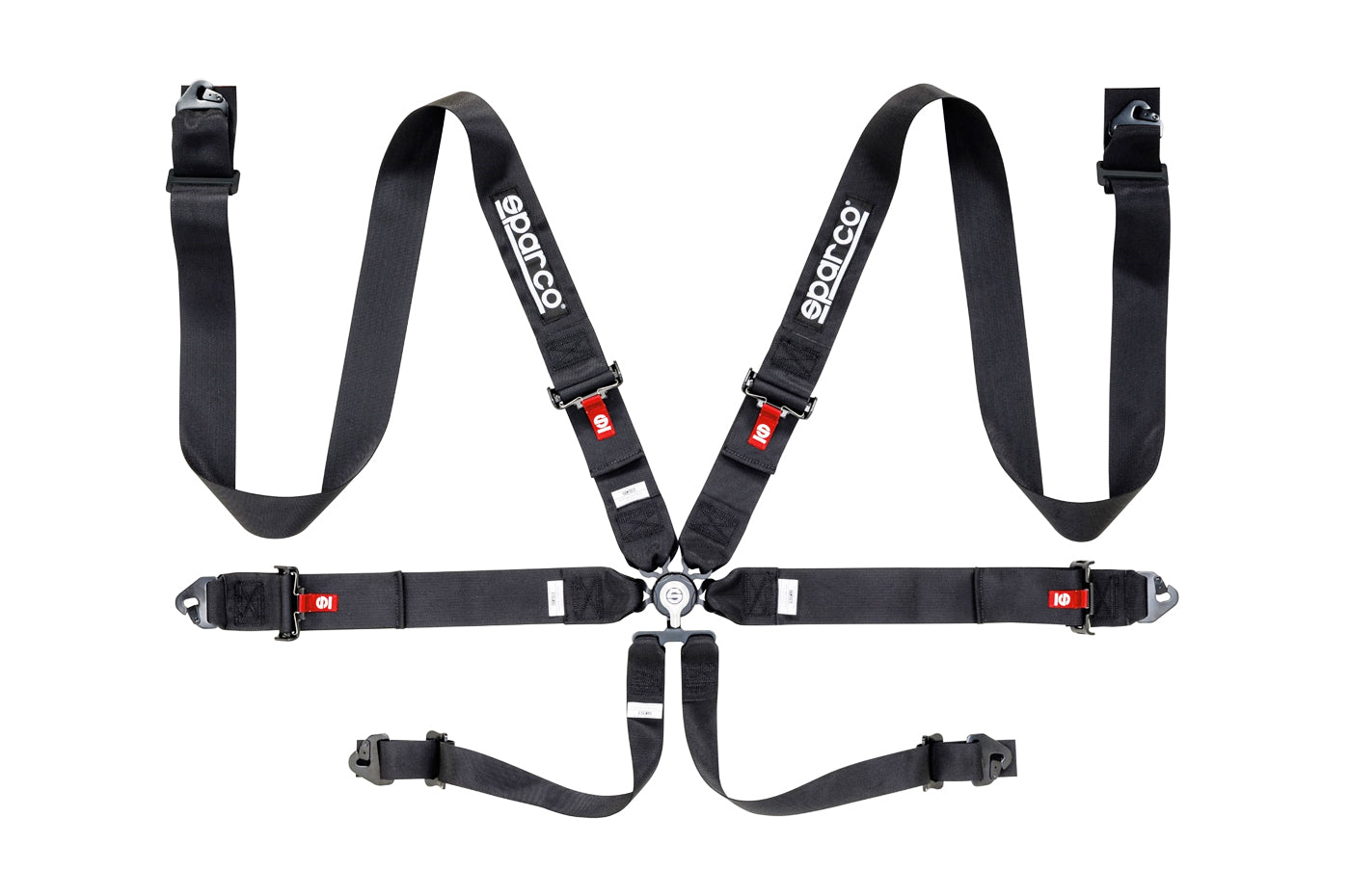 Sparco Competition Harness 6 Point 3" Steel