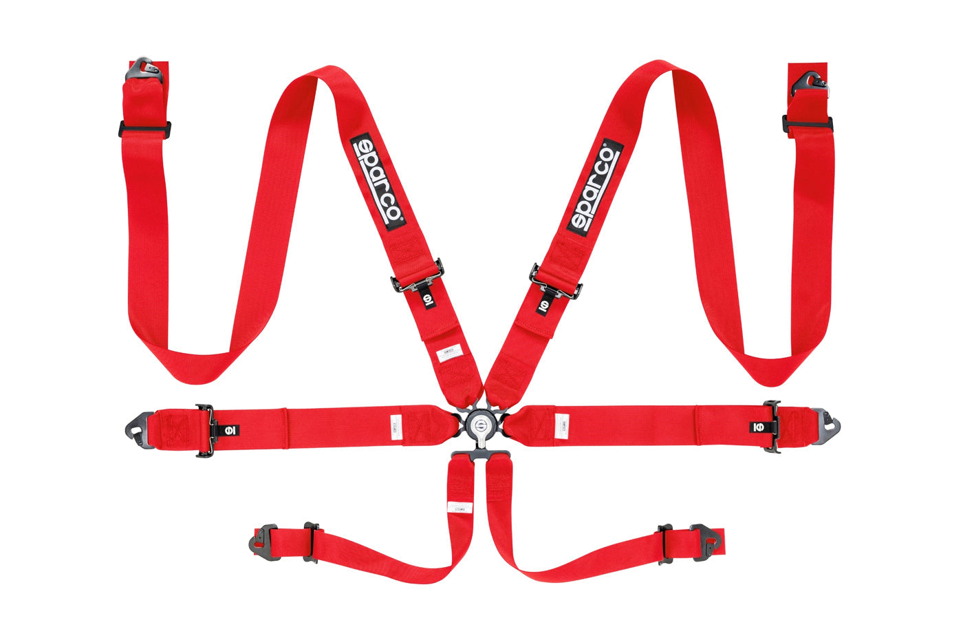 Sparco Competition Harness 6 Point 3" Steel