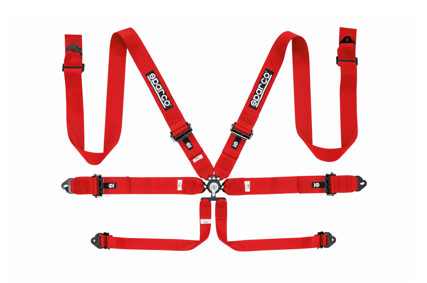 Sparco Competition Harness 6 Point 3" Aluminum