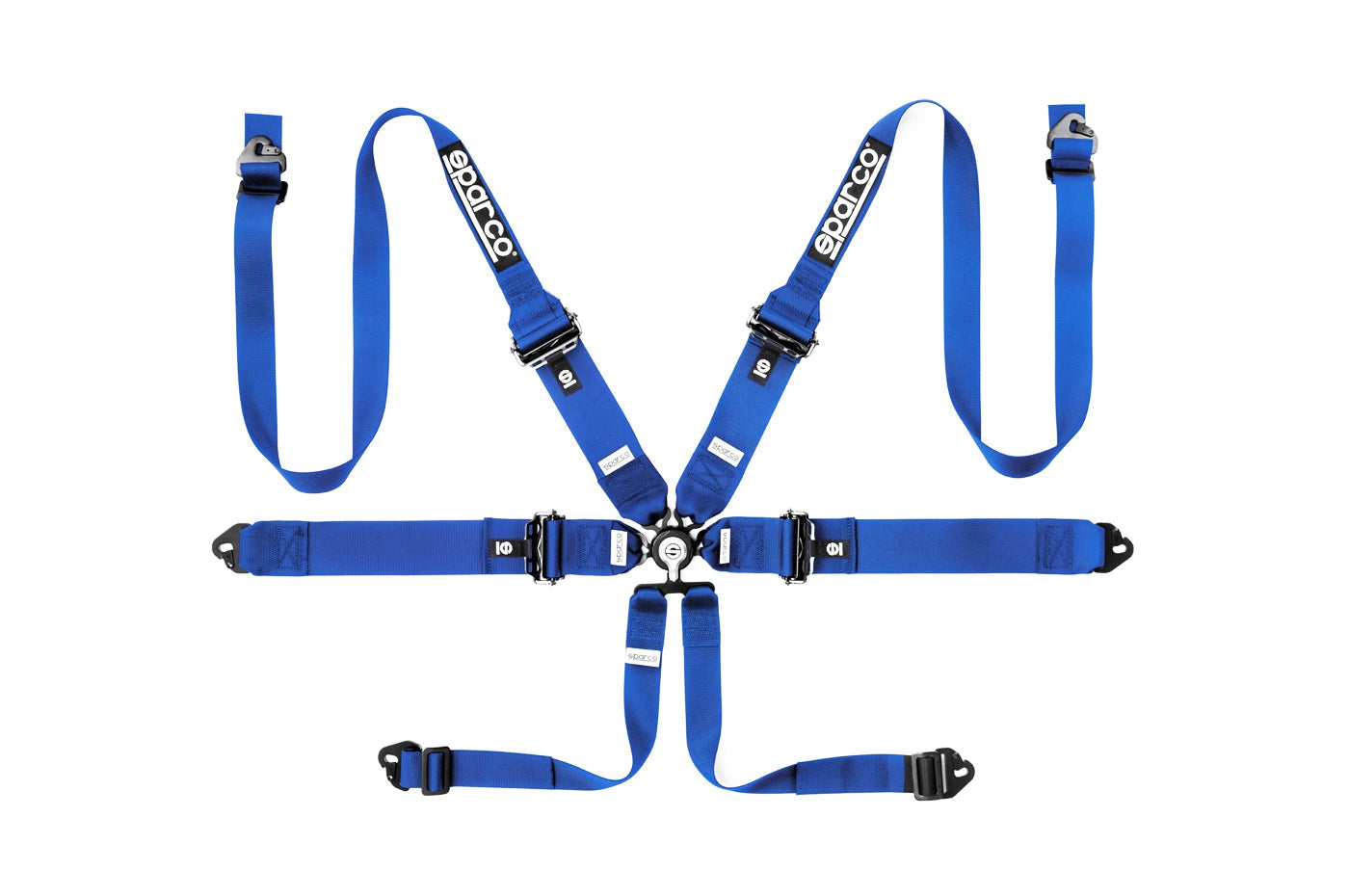 Sparco Competition Harness 6 Point Hans 3"/2" Aluminum PD