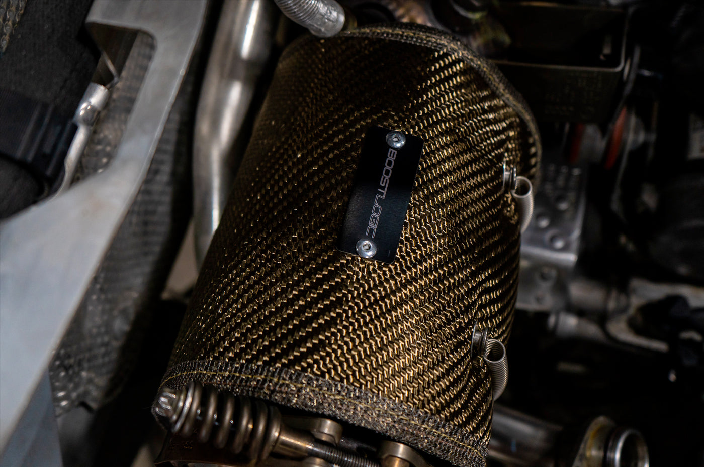 Boost Logic Header Blankets for R8/Huracan LP Turbo Kits