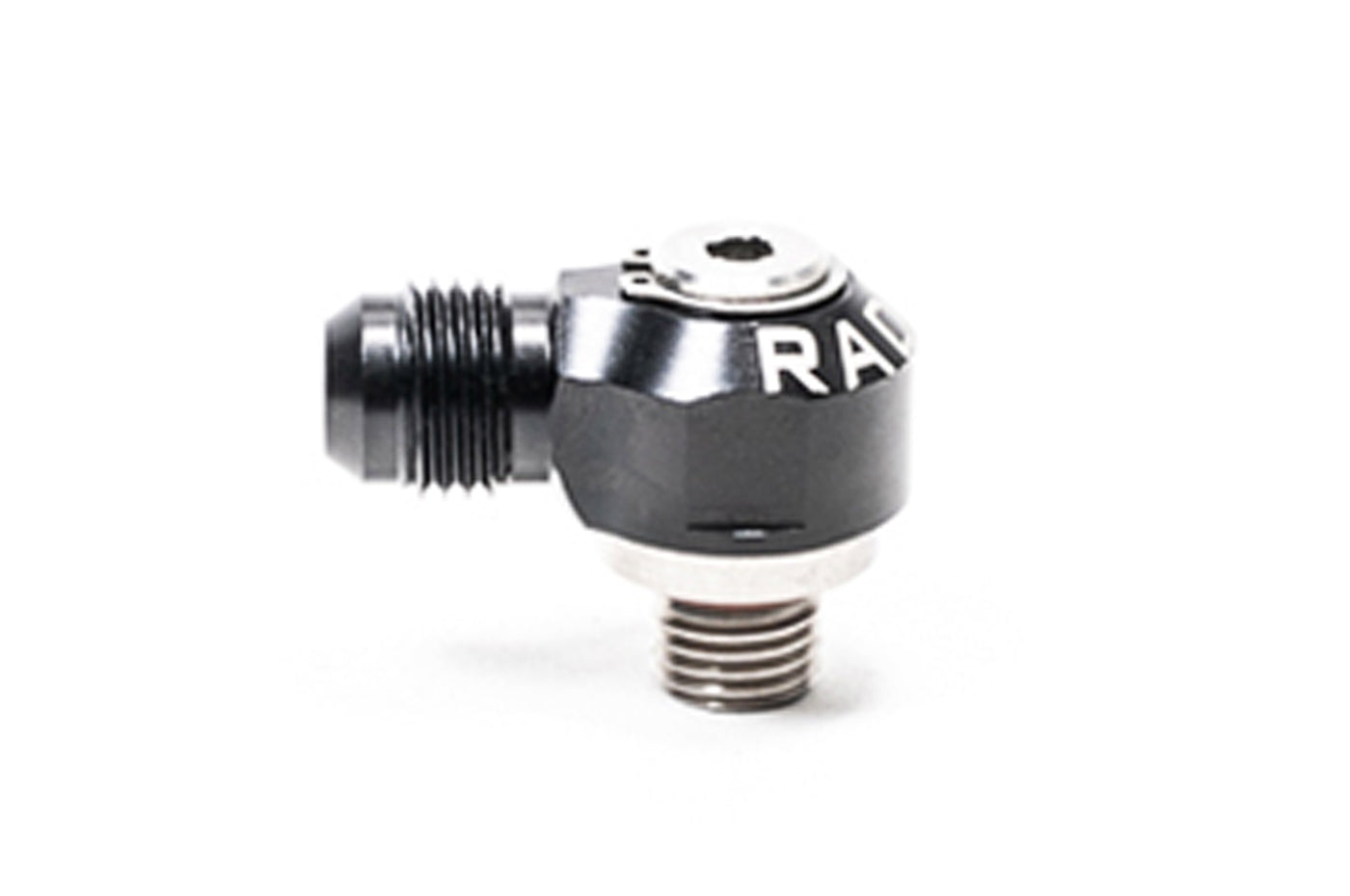 Radium Low-Profile Swiveling Banjo Fitting