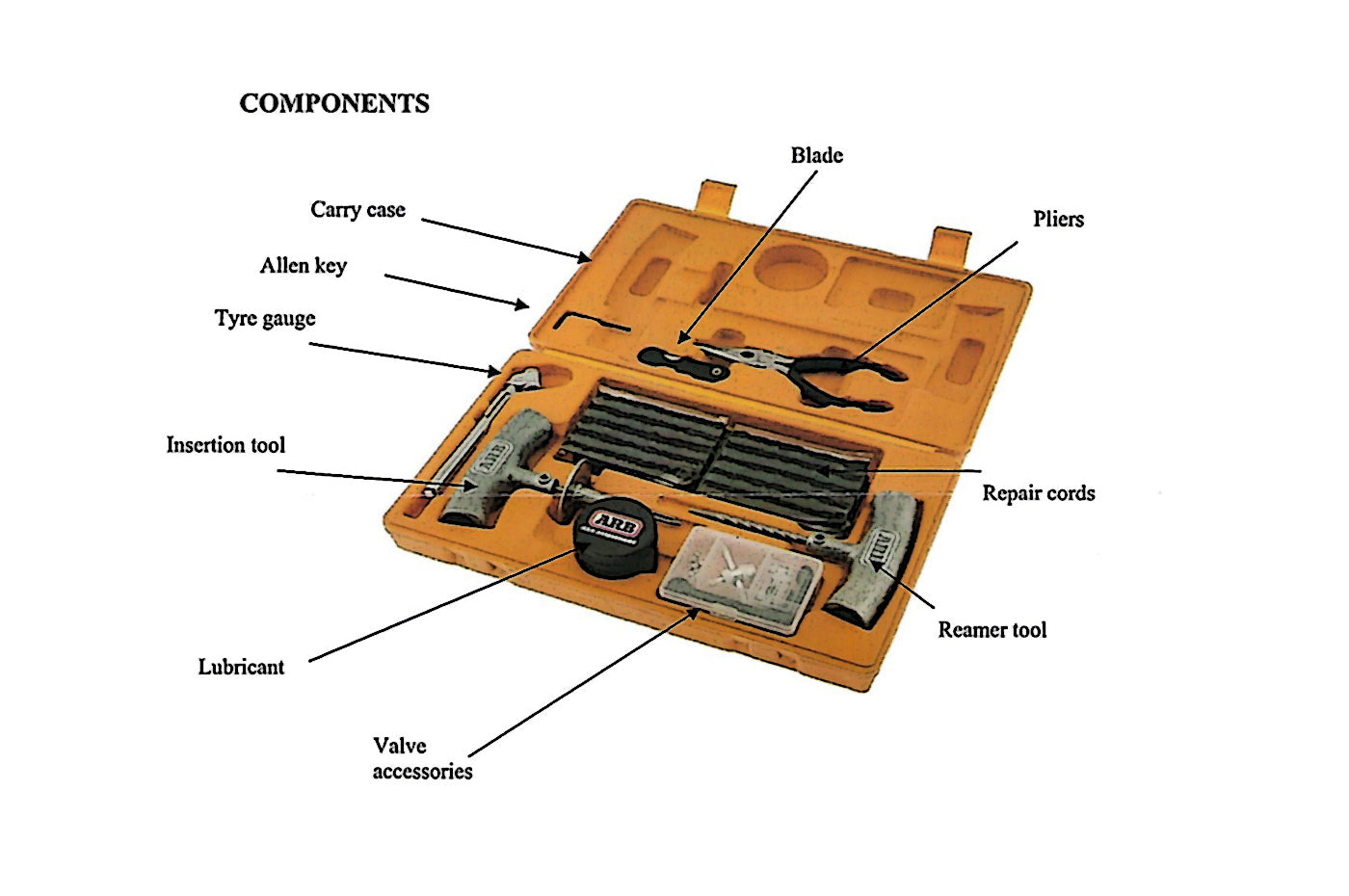 ARB Speedy Seal Tire Repair Kit (10000011)
