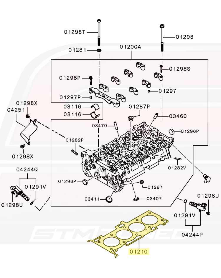 Mitsubishi OEM Head Gasket for Evo X (1005A966)