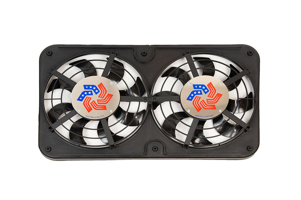 Flex-A-Lite Dual 12" Shrouded Puller Fans 105422 (420)