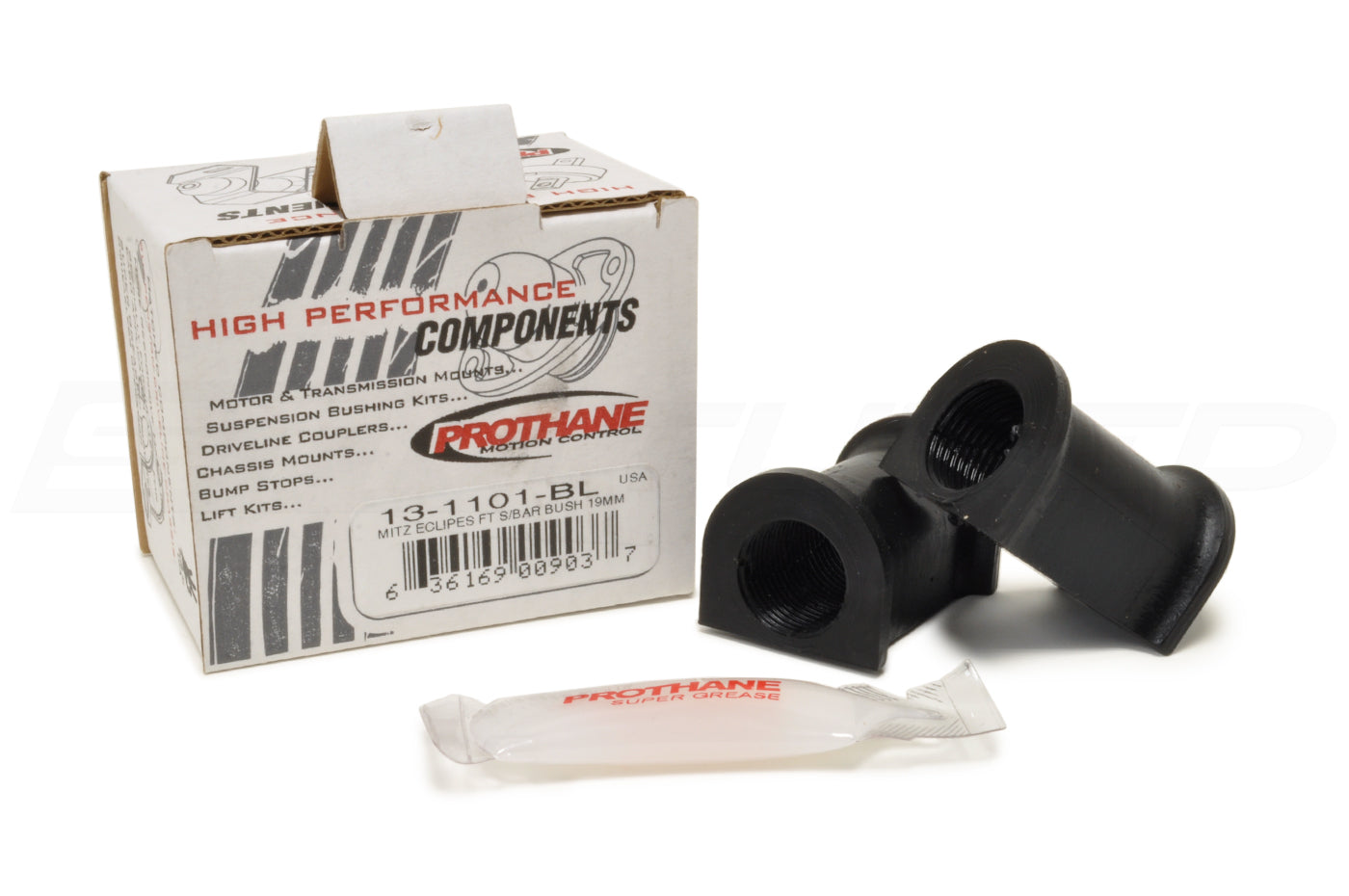 Prothane Front Sway Bar Bushings 19mm Black for 2G DSM (13-1101-BL)