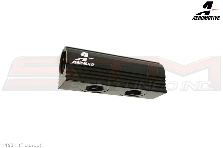 Aeromotive Fuel Distribution Block (Dual -8AN O-Ring to -6AN O-Ring Ports)