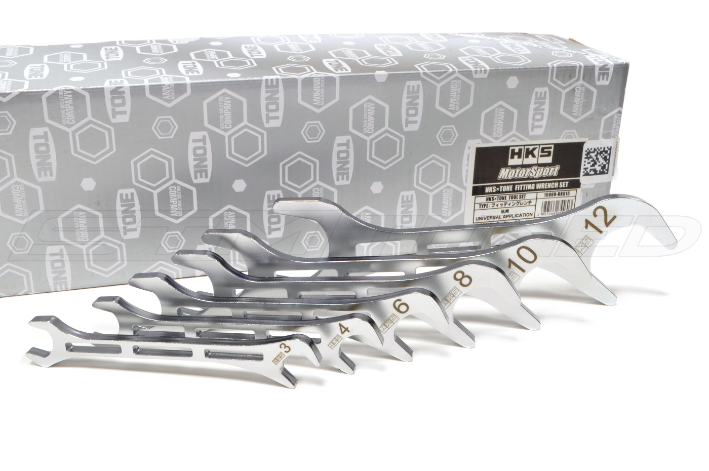HKS Tone Fitting AN/Inch Wrench Set (15999-RK015)