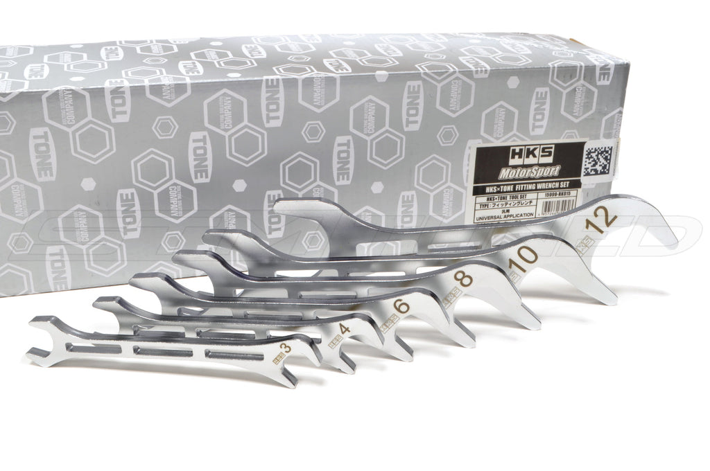 HKS Tone Fitting AN/Inch Wrench Set (15999-RK015)