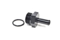 Vibrant -AN ORB Male to Hose Barb Straight Adapter