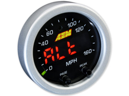 AEM X-Series GPS Speedo Gauge 0-160 MPH (30-0313)