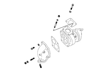 Mitsubishi OEM Turbo Hardware for 1G DSM