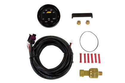 AEM X-Series Oil Fuel Pressure Gauge (30-0301)