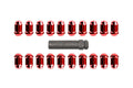 Gorilla Tuner Acorn Lug Nuts (Set of 20 with Key)