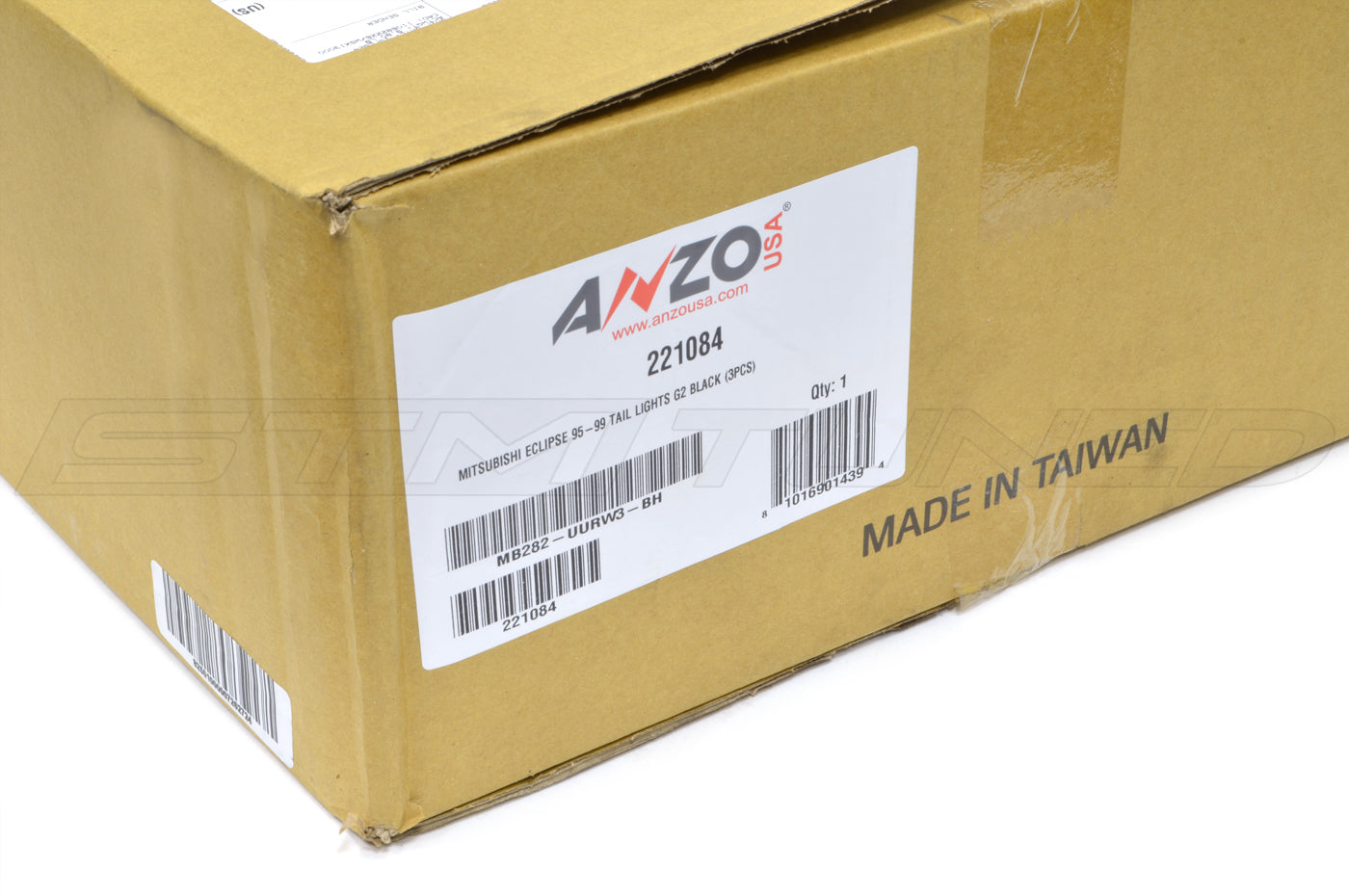 Anzo Black Tail Lights for 2G Eclipse (221084)