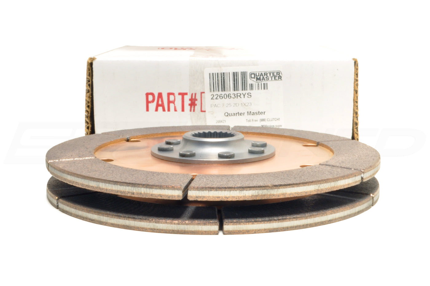 Quarter Master 6-Leg Twin Clutch Discs for DSM/Evo
