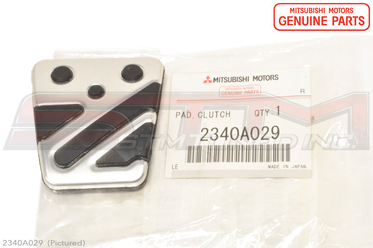 Mitsubishi OEM Clutch/Brake Pedal Pad (Metal) (2340A029)