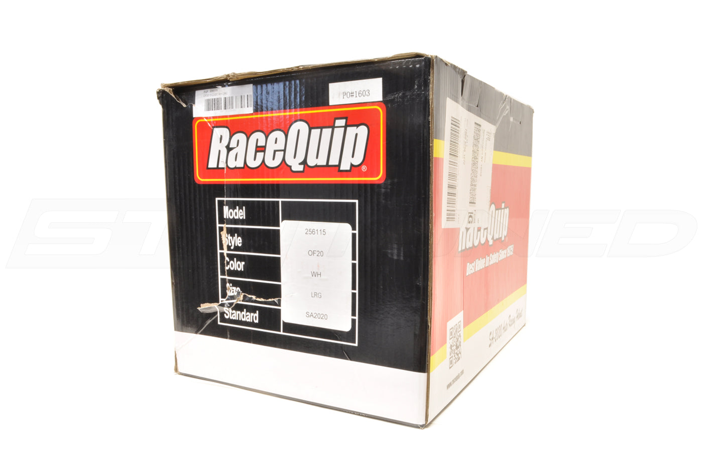 RaceQuip OF20 Open Face Helmet Gloss White