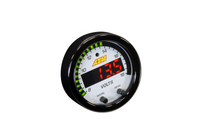 AEM X-Series Voltmeter Gauge (30-0303)