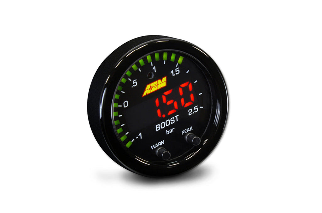AEM X-Series Boost Gauge 35 PSI / 2.5BAR (30-0306)