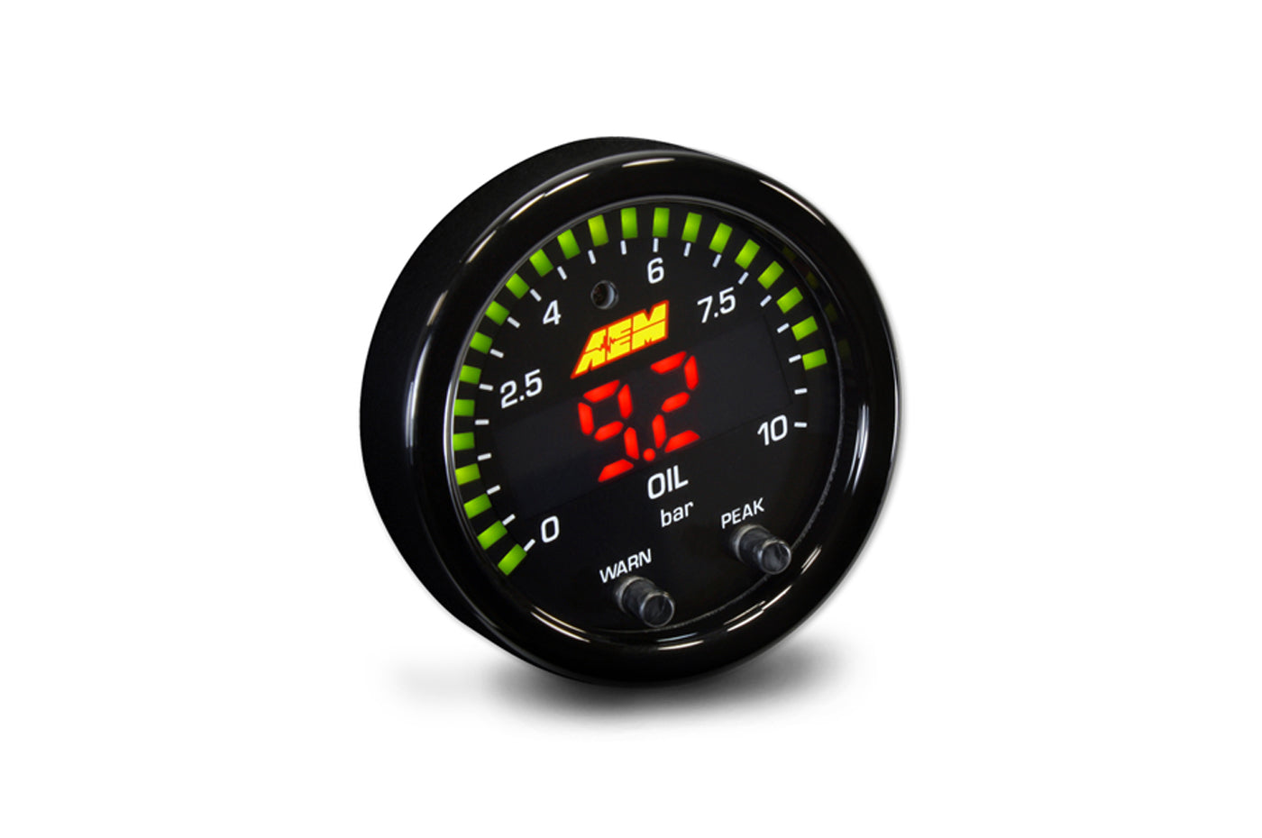 AEM X-Series Oil Pressure Gauge 150 PSI / 10BAR (30-0307)