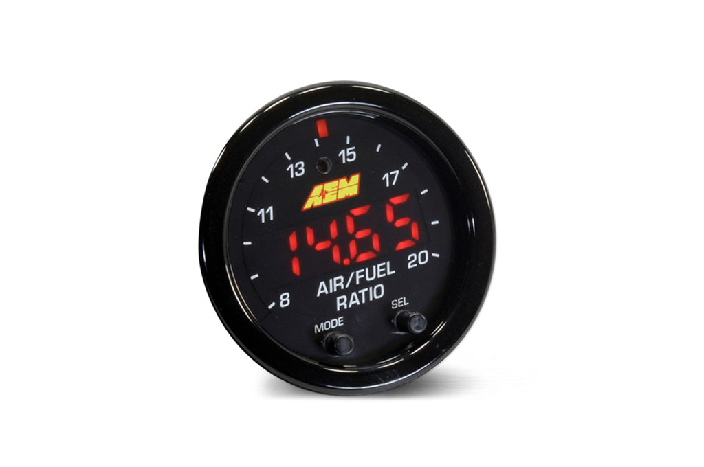 AEM X-Series Wideband UEGO AFR Gauge with OBD2 CON (30-0334)
