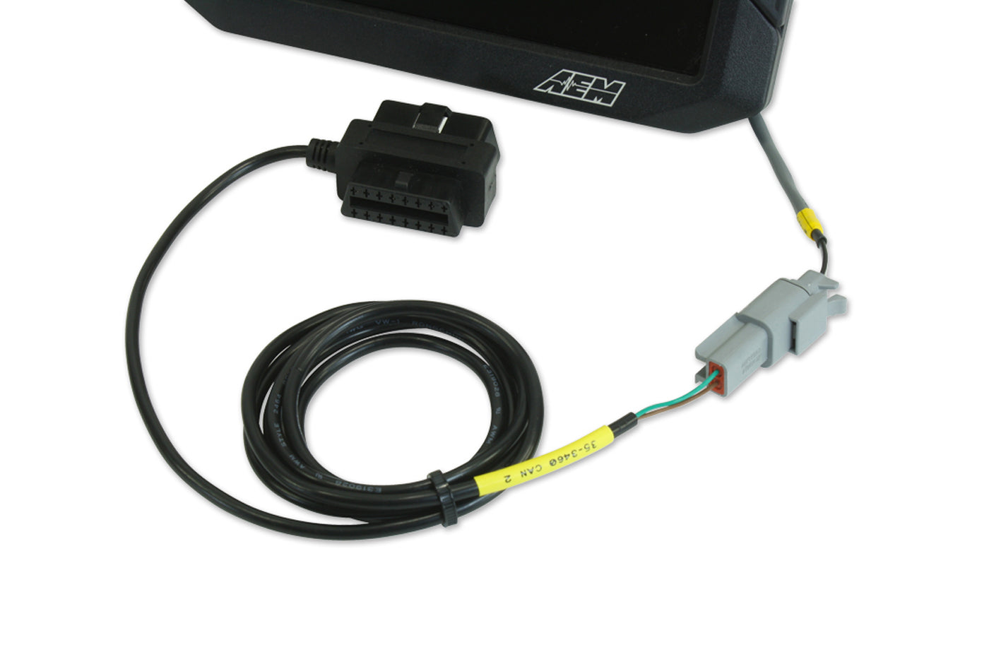 AEM Carbon Dash OBDII CAN Harness (30-2217)