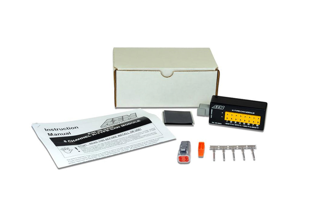 AEM 8-Channel K-Type Thermocouple EGT CAN Module (30-2224)