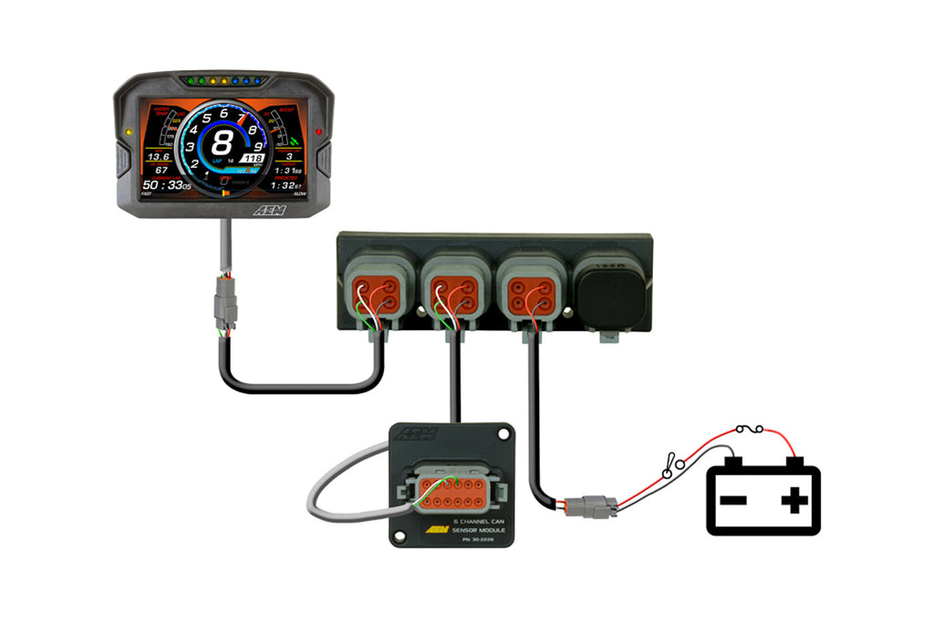 AEMnet 4 Port CAN Hub (30-2225)