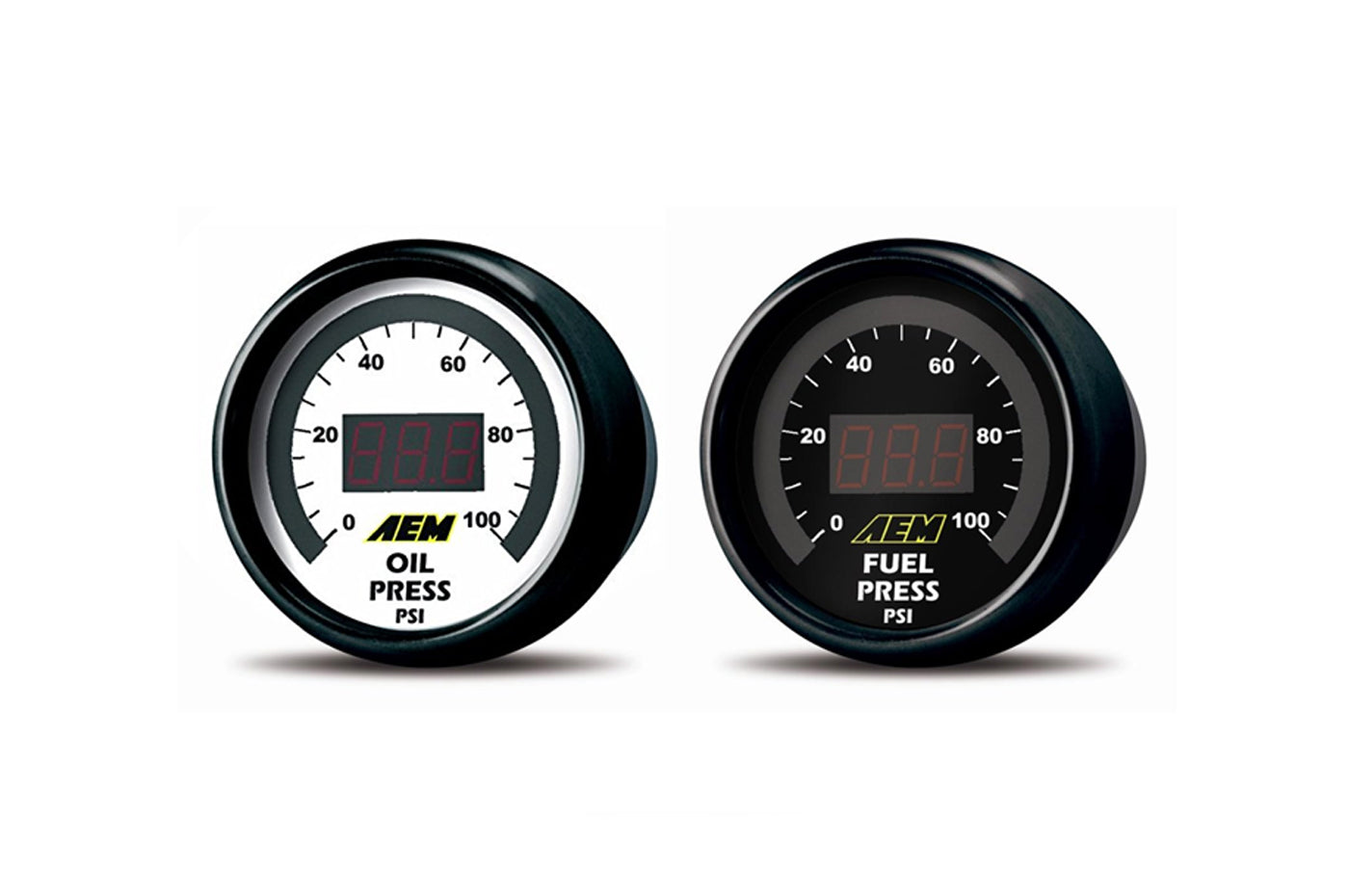 AEM Digital Oil / Fuel 100 PSI Gauge (30-4401)