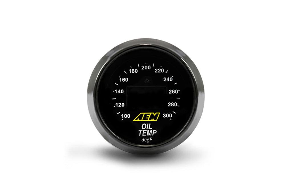 AEM Digital Trans Oil Water Temperature Gauge (30-4402)