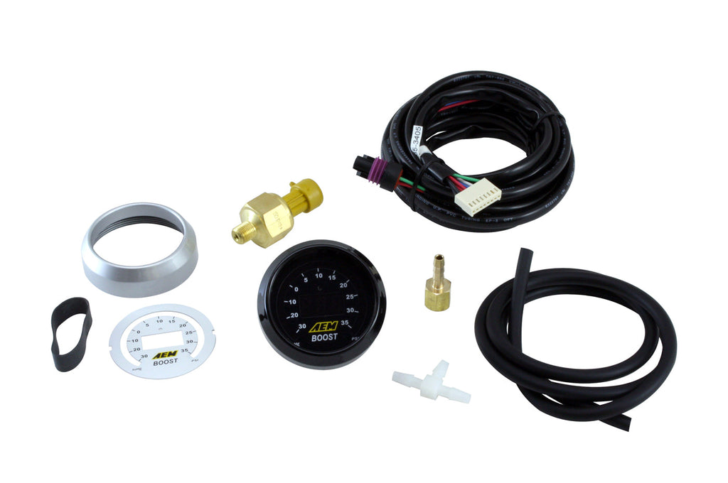 AEM Digital Boost Gauge 30-0-35 PSI (30-4406)