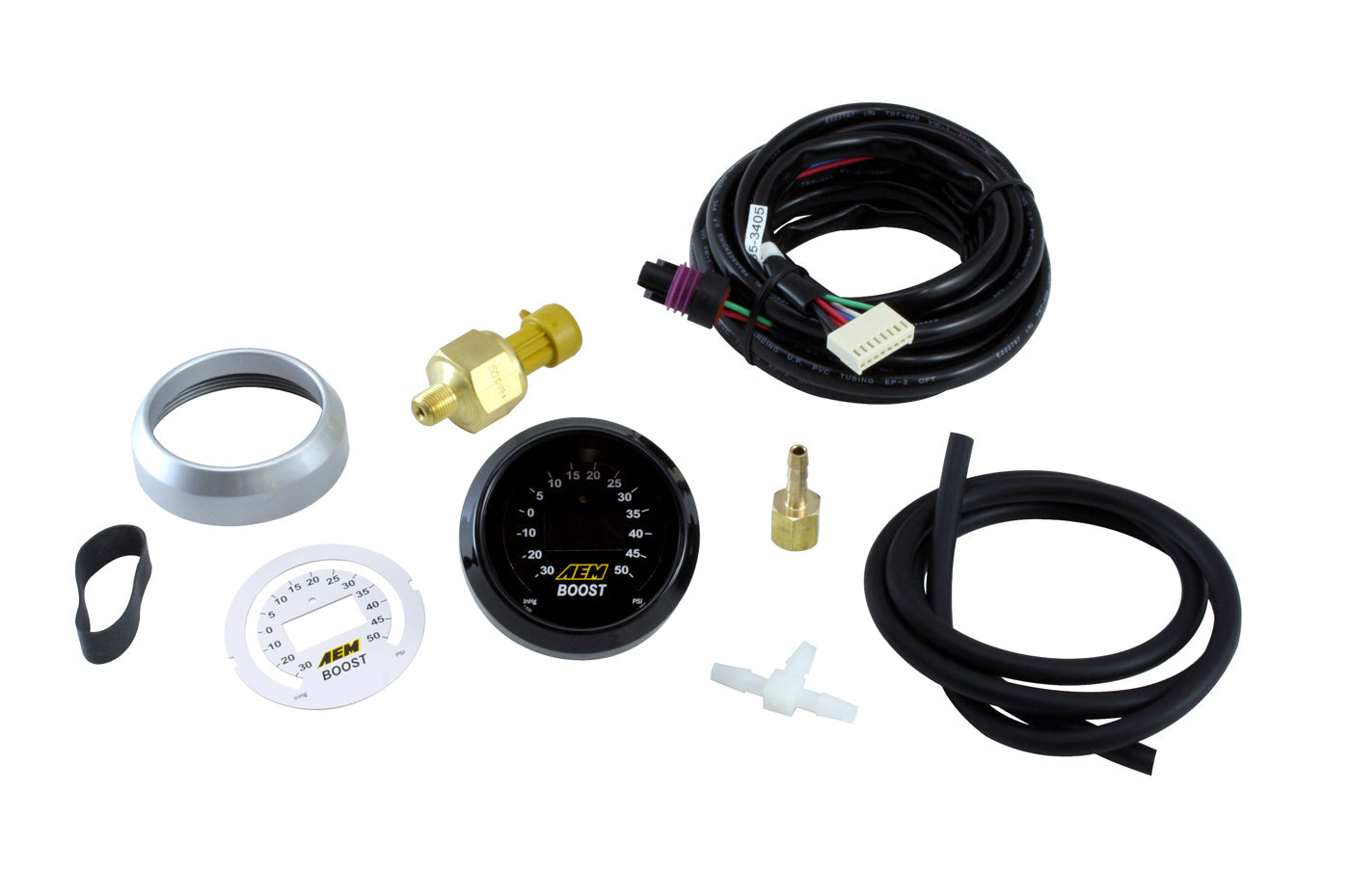 AEM Digital Boost Gauge 30-0-50 PSI (30-4408)