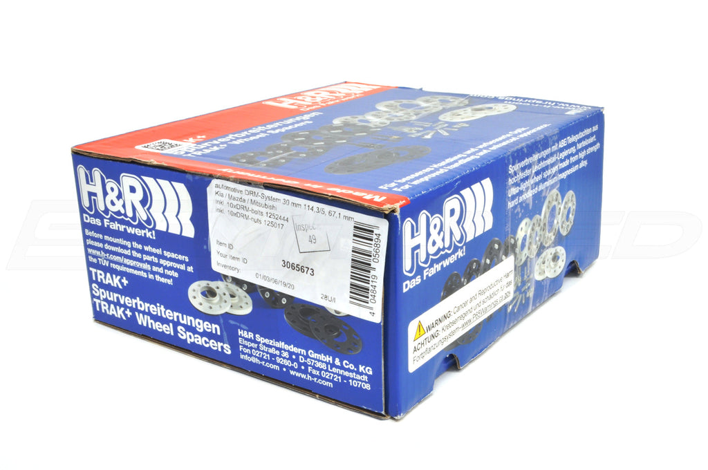 H&R DRM Wheel Spacers 15mm for Evo DSM 3000GT 5x114.3 (3065673)
