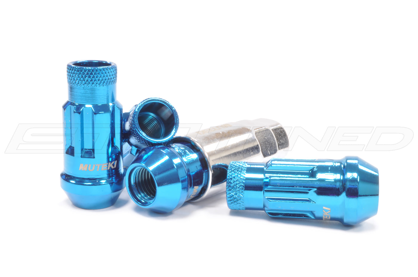Muteki SR48 Open Ended Locking Lug Nuts (M12 x 1.5)