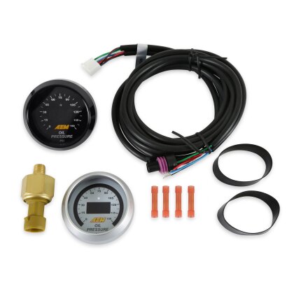 AEM Digital Oil 150 PSI Gauge (30-4407)