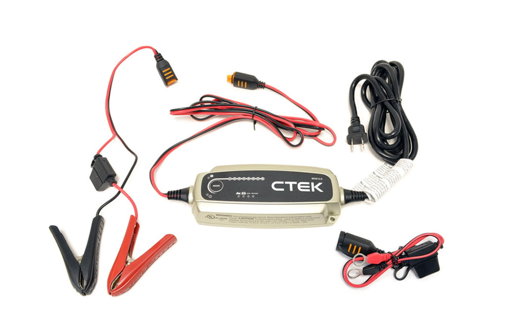 CTEK MXS 5.0 Battery Charger for 12 Volt Batteries (40-206)