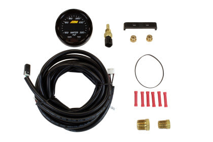 AEM X-Series Water Oil Trans Temperature Gauge (30-0302)