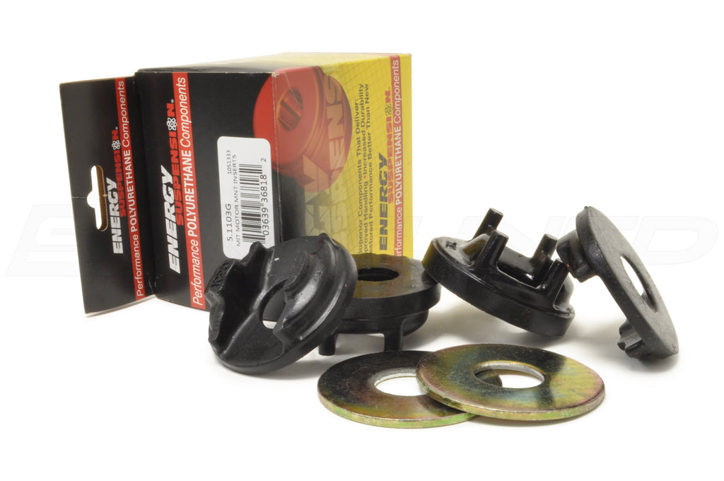 Energy Suspension Front & Rear Motor Mount Inserts for 2G DSM M/T (5.1103G)