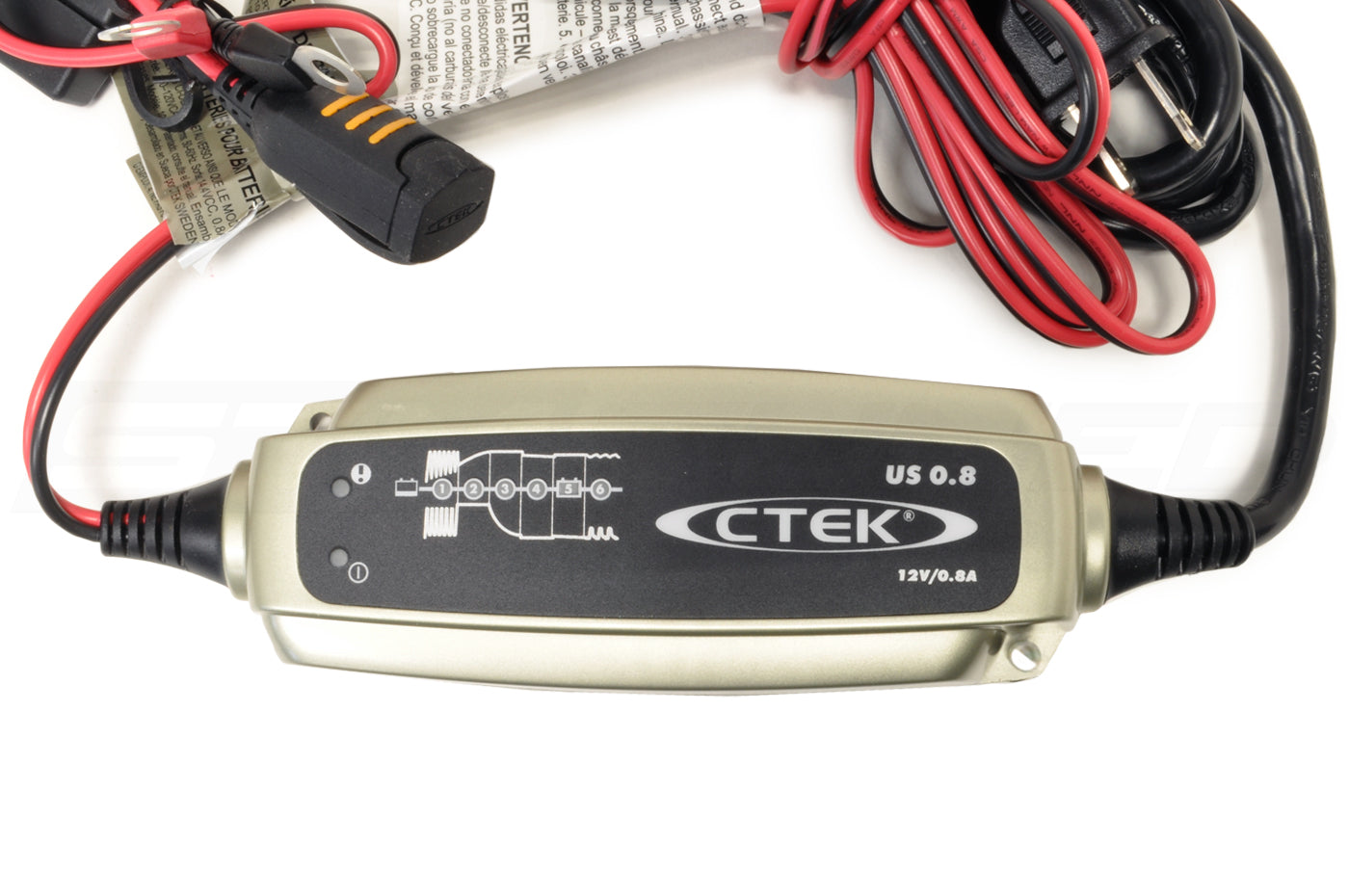 CTEK US 0.8 12V Motorcycle Battery Charger (56-865)