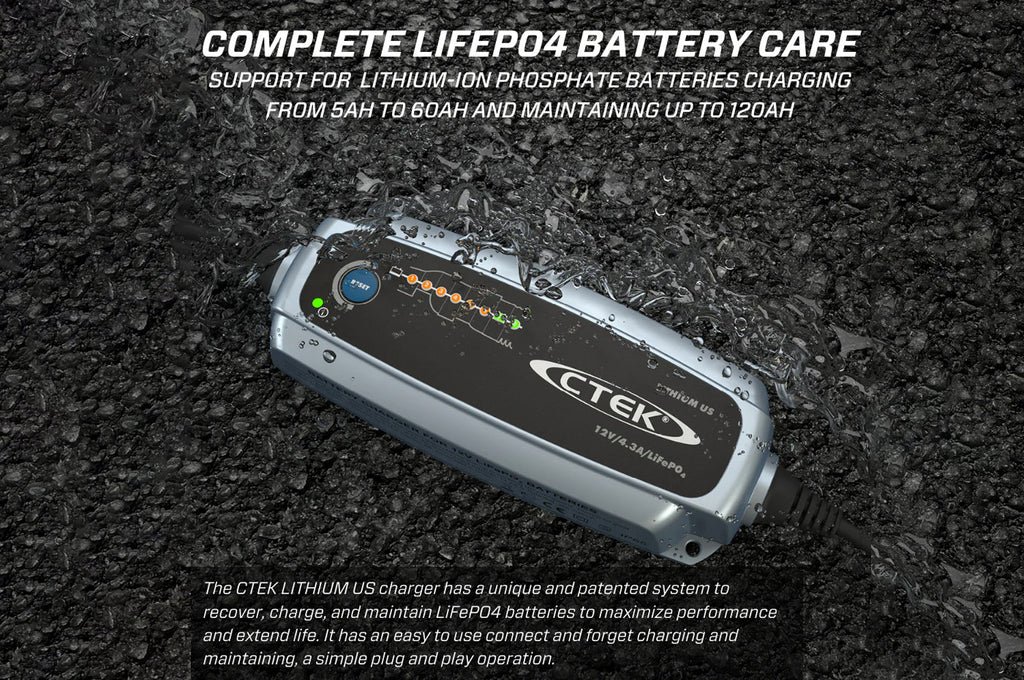 CTEK Battery Charger for Lithium Batteries (56-926)