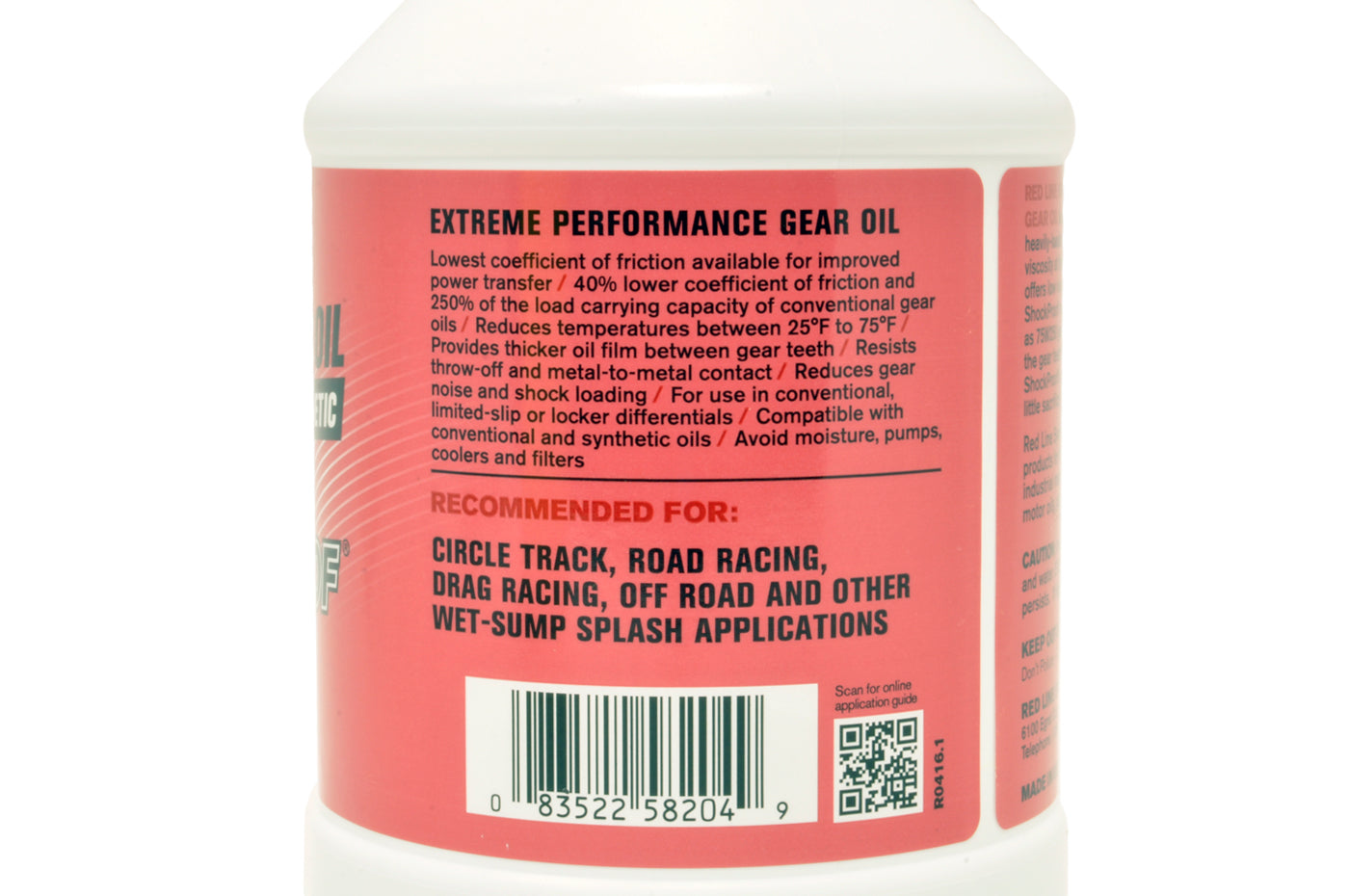Red Line Heavy ShockProof Gear Oil (58204-1)