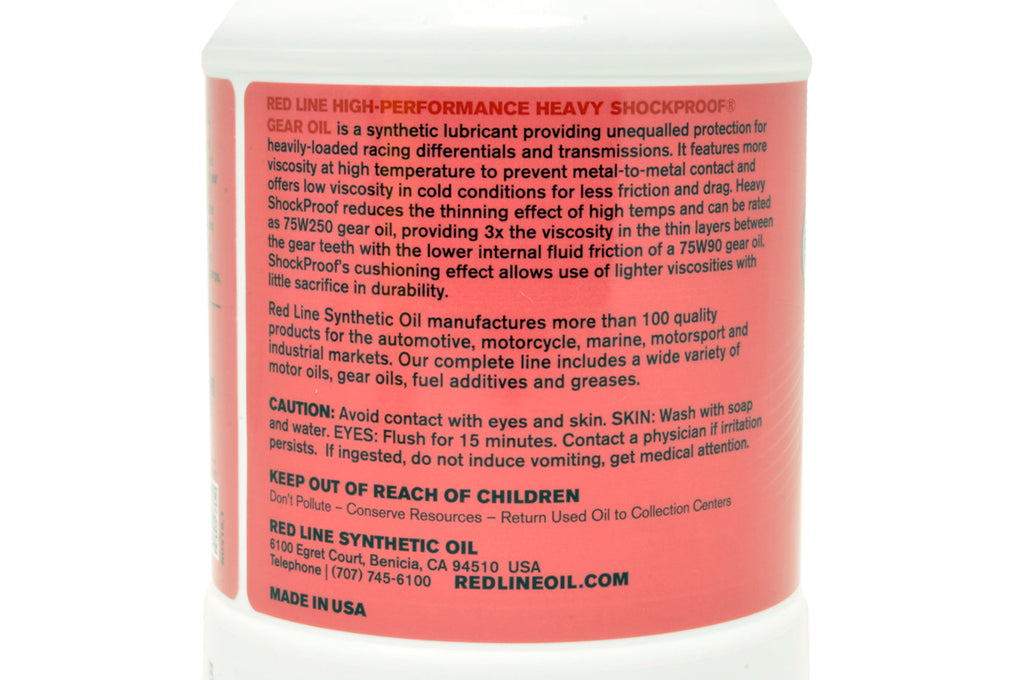 Red Line Heavy ShockProof Gear Oil (58204-1)