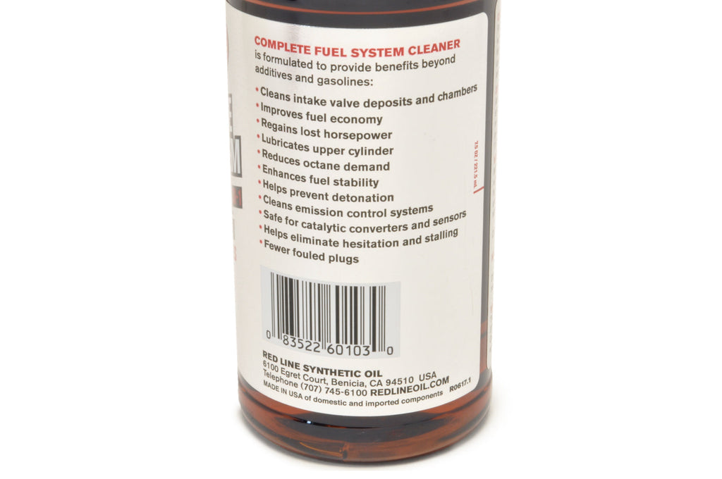 Red Line SI-1 Complete Fuel System Cleaner (60103-1)
