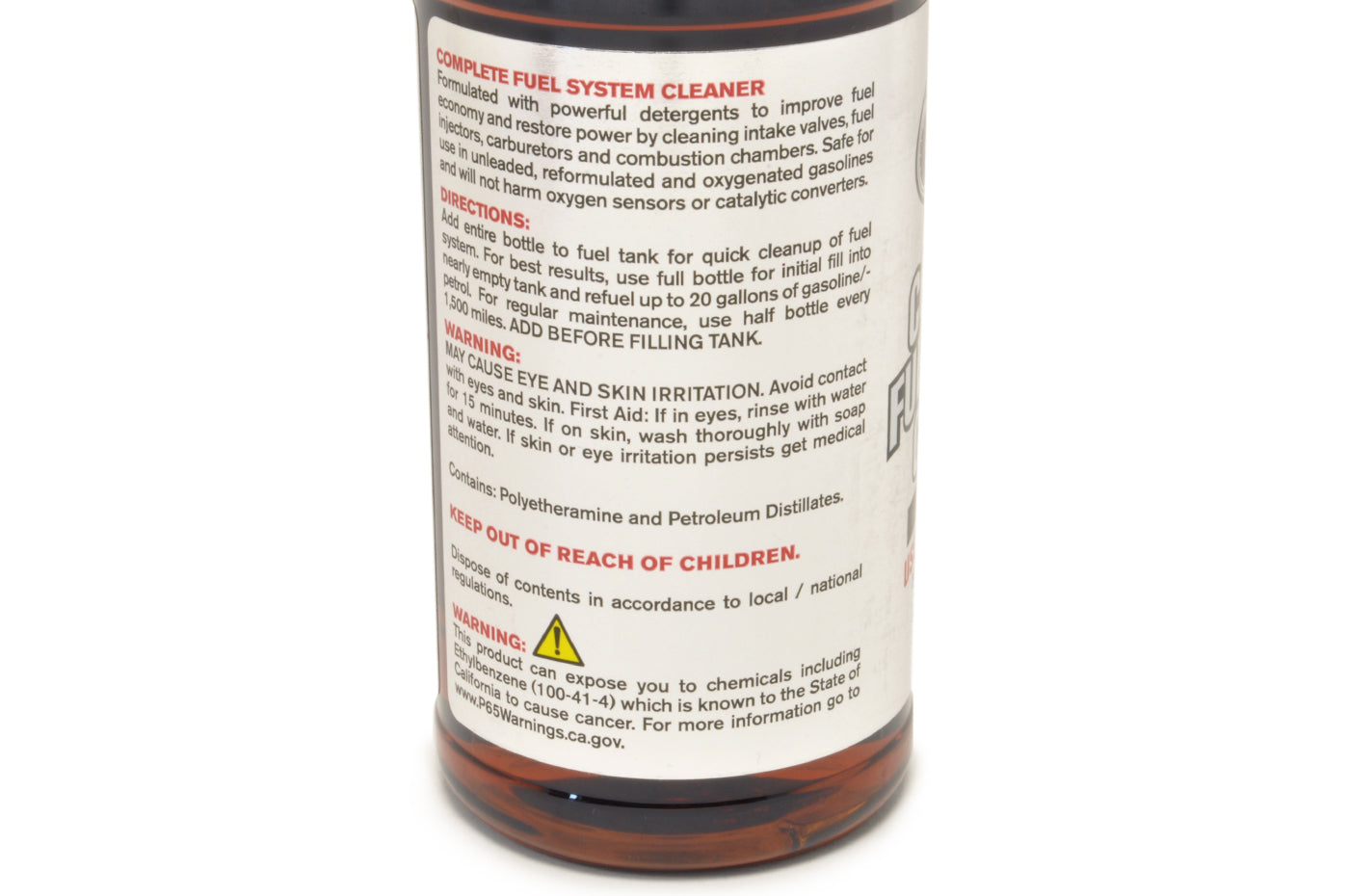 Red Line SI-1 Complete Fuel System Cleaner (60103-1)
