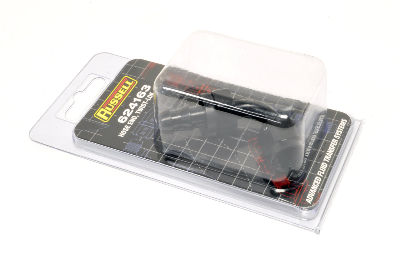 Russell Twist-Lok Hose End -6AN 90° (624163)