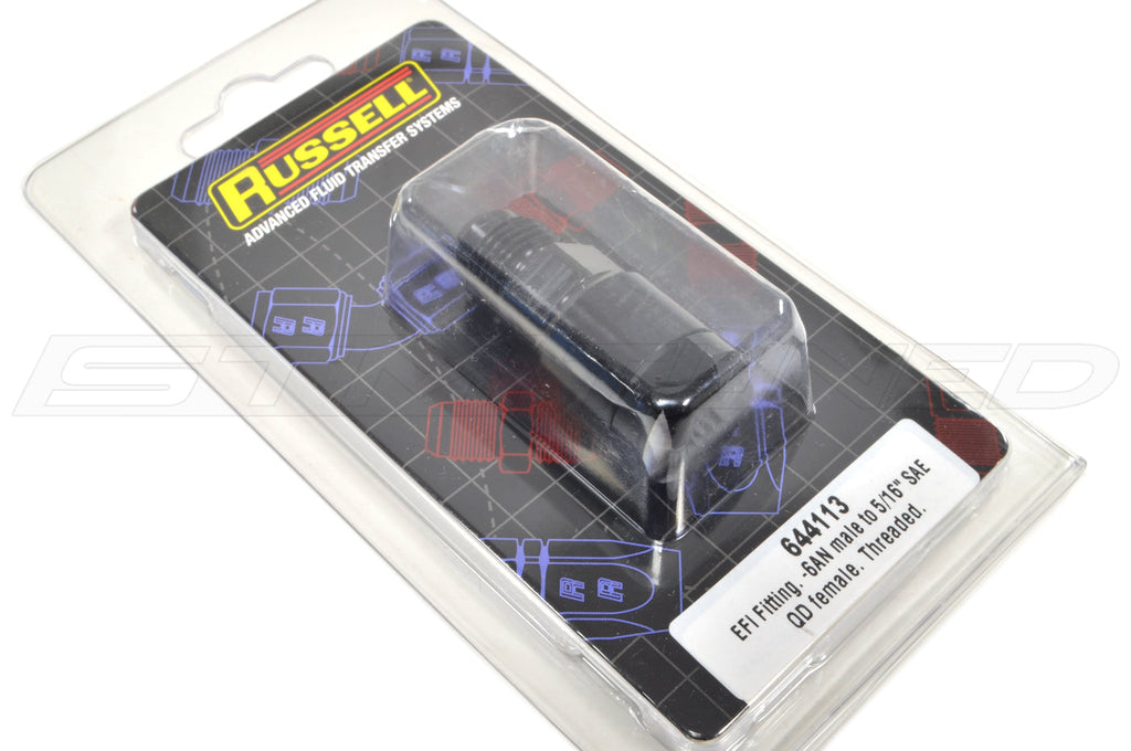 Russell Female Quick-Disconnect -6AN Male to 5/16" SAE (644113)