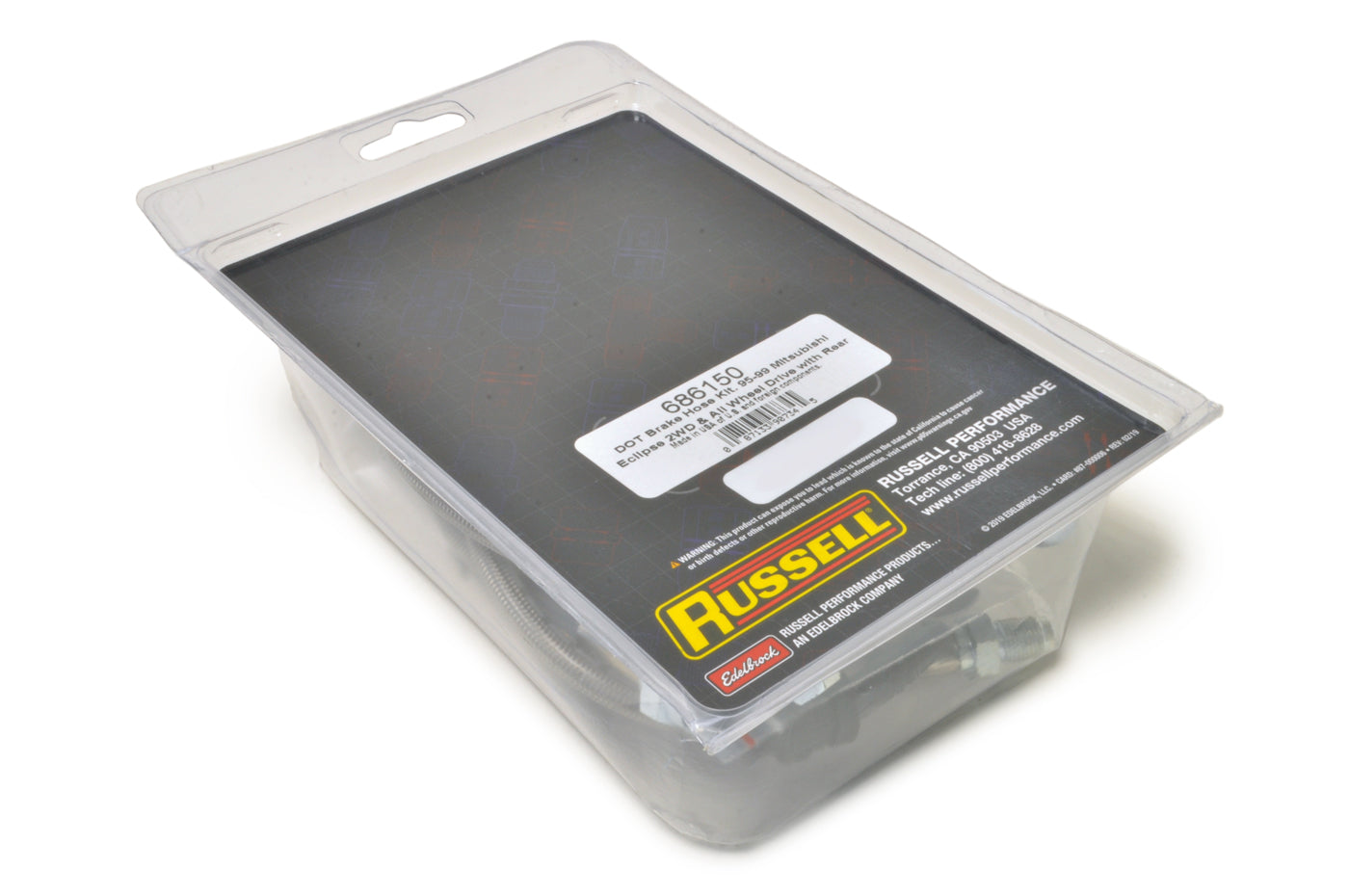 Russell Brake Lines for 2G DSM AWD/FWD Disc Brakes (686150)