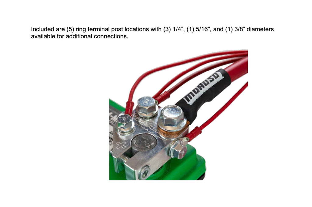 Moroso JIS/SAE Battery Terminal Power Blocks (74098)